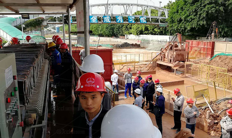 地铁盾构建筑施工泥浆处理设